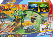 Coffret Monster Truck : Démolition du dragon - Hot Wheels