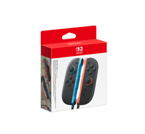 Paire de manettes Joy-Con 2 gauche bleu clair & droite rouge clair Nintendo Switch 2