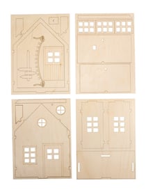 Kit maison de lutin en bois Rayher