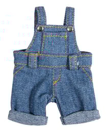 Mini salopette en jean Rayher - 9,5 cm