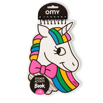 Carnet multi-activités de stickers - Omy - Lily