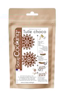 Préparation pour tuiles en chocolat ScrapCooking®- 120 g