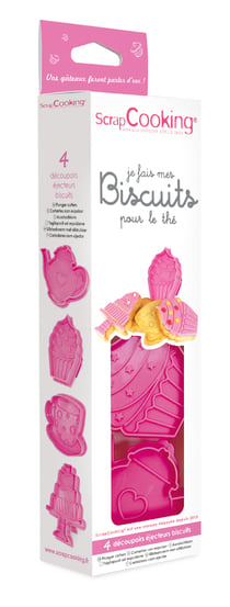 Kit «Je fais mes biscuits pour le thé» - Scrapcooking 