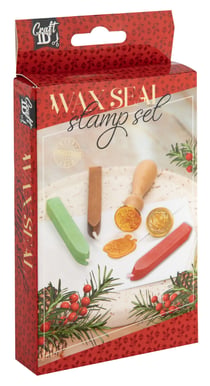 Kit de cachet de cire Craft Id - Noël