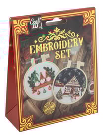 Kit de broderie Craft Id - Noël