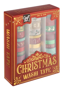 Lot de 36 washi tapes Craft Id - Noël - 3 m