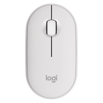 Souris sans-fil Logitech - Pebble 2 M350s - Blanche