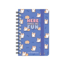 Agenda semainier 2026 Legami - Multicolore - 13 x 8,5 cm - Corgi