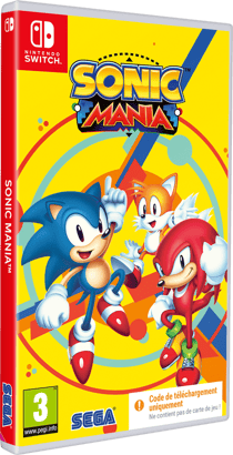 Code de téléchargement - Sonic Mania Plus - Nintendo Switch