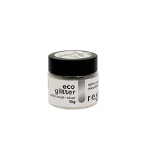 Paillettes naturelles Reslin® - Eco glitter - Argent - Extra small