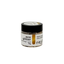 Paillettes naturelles Reslin® - Eco glitter - Or - Large