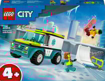 LEGO® 60403 - L’ambulance de secours et le snowboardeur - LEGO® City