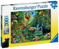 Puzzle XXL 200 pièces - Animaux de la jungle - Ravensburger