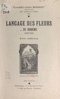Langage des fleurs... de Bohème (1956-1959) - Les adieux