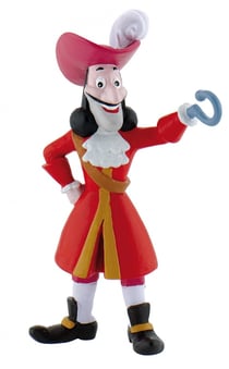 Figurine Jake et les pirates Disney - Capitaine Crochet - 10 cm