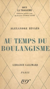 Au temps du Boulangisme