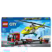Le transport de l’hélicoptère de secours - LEGO® City - 60343