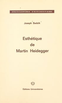 Esthétique de Martin Heidegger