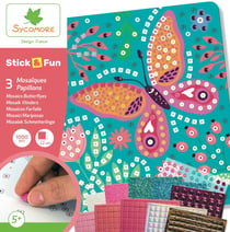 Mosaïques papillon Sycomore - Stick & Fun PM