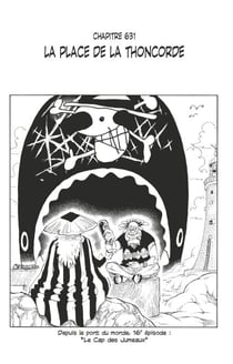 One Piece édition originale - Chapitre 631 - La place de la Thoncorde