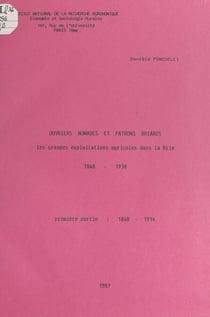 Ouvriers nomades et patrons briards : les grandes exploitations agricoles dans la Brie, 1848-1938