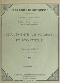 Mouvements vibratoires et acoustique (3)