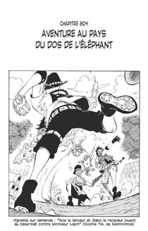 One Piece édition originale - Chapitre 804 - Aventure au pays du dos de l'éléphant