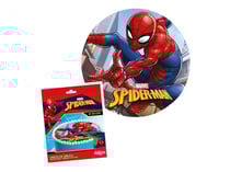 Décoration d'un gâteau en gaufre - spider-man - 6 g (pack de 6)