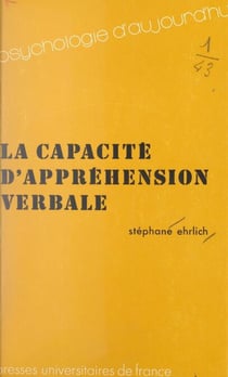 La capacité d'appréhension verbale