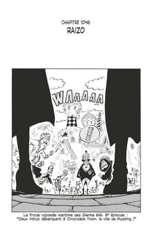 One Piece édition originale - Chapitre 1046 - Raizo