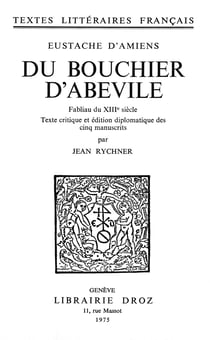 Du Bouchier d'Abevile - Fabliau du XIIIe siècle