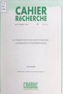La passation d'un questionnaire - Un regard ethnographique