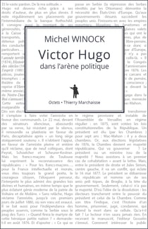 Victor Hugo dans l'arène politique
