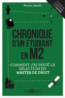 Chronique d'un étudiant en M2 - Comment j'ai passé la sélection en Master de droit