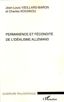 Permanence et fécondité de l'idéalisme allemand