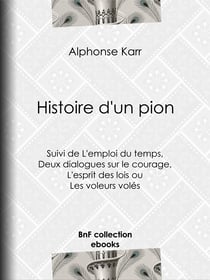 Histoire d'un pion - Suivie de L'emploi du temps de deux dialogues sur le courage et de L'esprit des lois, ou Les voleurs volés
