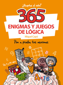 365 enigmas y juegos de lógica - Para niños y niñas. Acertijos divertidos y Retos de ingenio para aprender en Familia. Actividades infantiles para cada día del año