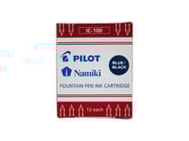12 cartouches pour stylo-plume Pilot - Capless - Bleu nuit