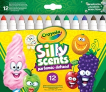 12 feutres à colorier parfumés - Silly Scents - Crayola