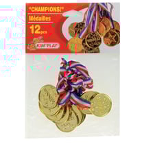 12 médailles "champions