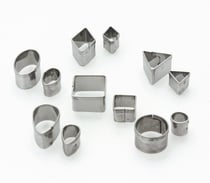 12 Mini Emp-pieces Metal