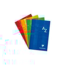 Répertoire Clairefontaine - Modèles aléatoires - 11 x 17 cm - 192 pages petits carreaux - Vendu à l'unité