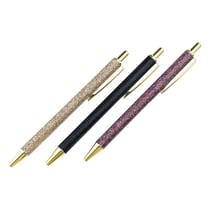Lot 3 stylos bille - Paillettes - Cultura