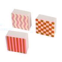 Set de 3 gommes – Pop Arty – Cultura