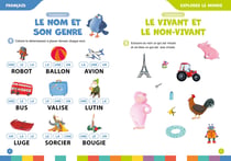 Je joue à l'école avec loup
