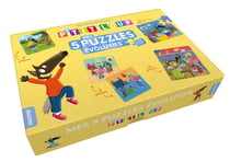 P'tit loup : Mes 5 puzzles évolutifs