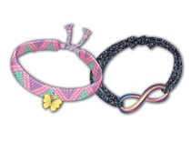 Mes bracelets d'amitié brésiliens et liberty : Amour infini