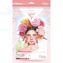 Bloc à peindre « Femmes » 20 feuilles Clairefontaine - A4 - 250g/m²