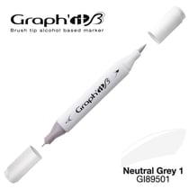 Marqueur brush à alcool - Graph'It - Neutral Grey 1 - n°9501