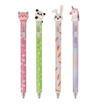 Stylos bille animaux x4 - Cultura